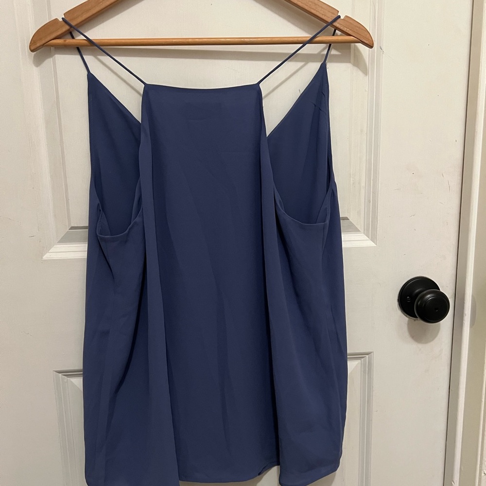 Loft spaghetti strap Tank Top Sz Large Gently Used - Picture 2 of 3